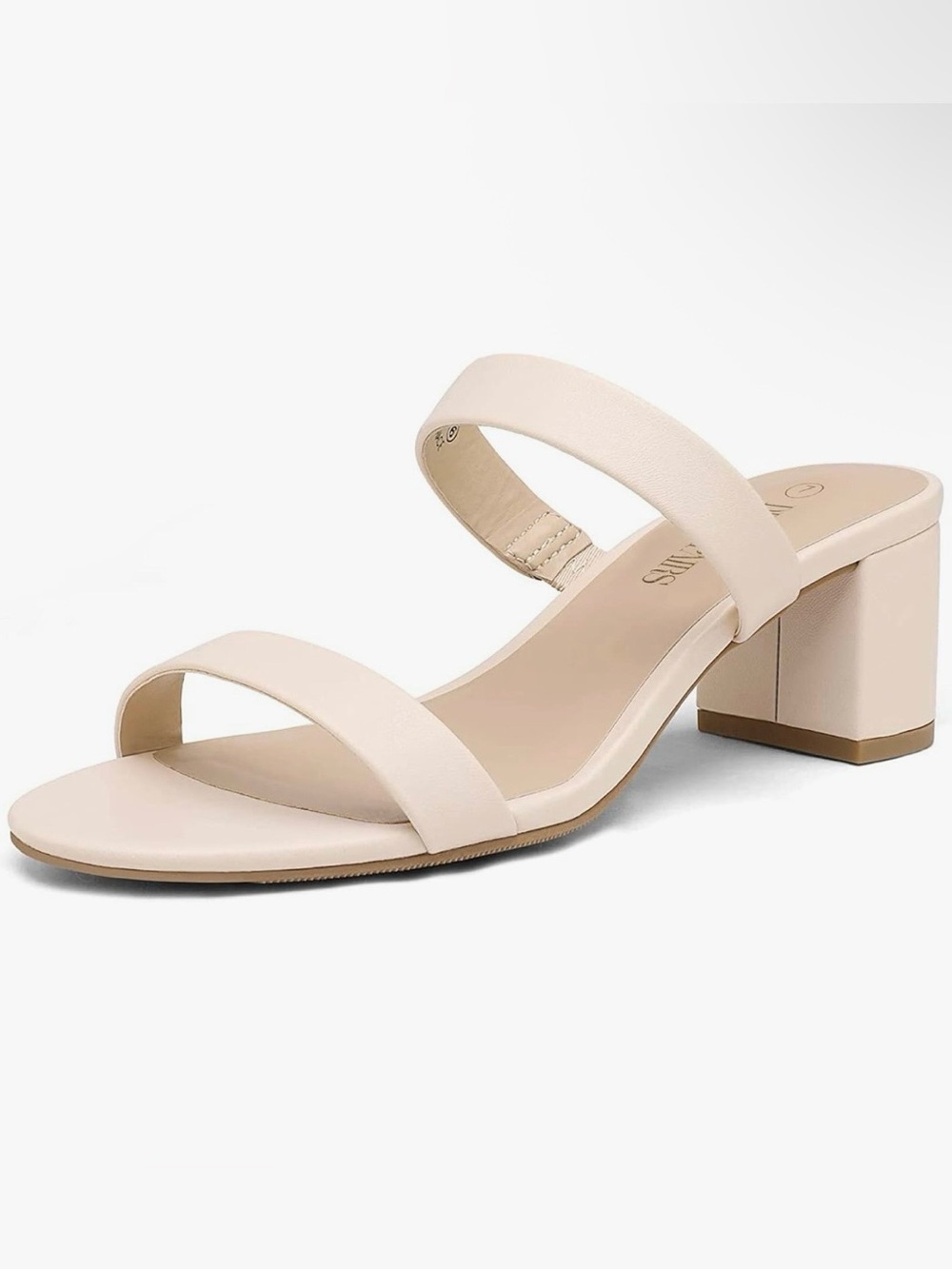 Dream Pairs Nude Heeled Sandals